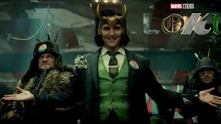 President Loki Attacks Main Loki  Marvel Studios Loki S01 E05  Loki Variants [upl. by Nicram]