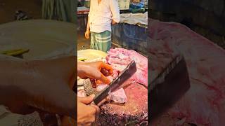 Amazing Tripletail Fish Cutting Skills In Dhaka Fish Market By Expert Cutter shorts [upl. by Olen]