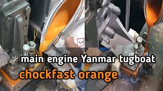 chockfast engine yanmar 6aym tug [upl. by Dido779]