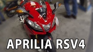 2014 Aprilia RSV4 Overview and first impressions in 2K resolution [upl. by Germaun]