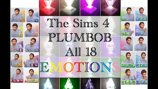 ALL 18 Plumbob Colors  The Sims 4 Emotions [upl. by Korfonta]