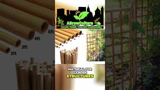 Build Stunning Bamboo Trellises for Climbing Plants [upl. by Africah]