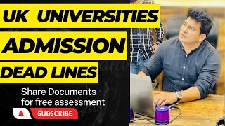 Complete Guide to UK University Admission Deadlines January 2024  Everything You Need to Knowquot [upl. by Etennaej187]