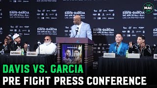 Gervonta Davis vs Ryan Garcia Full PreFight Press Conference [upl. by Ecneret741]