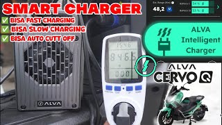 CAS MOTOR LISTRIK ALVA CERVO Q  Alva Intelligent Charging System AICS [upl. by Neumann]