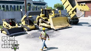 GTA 5 REAL LIFE MOD 55  Setting Up Our New Construction Business [upl. by Brunhilda159]