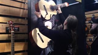 Fredrik Thordendal checking Ibanez 8strings Ac Guitar [upl. by Nissensohn]