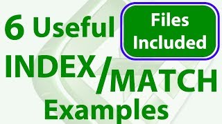 6 Incredible Excel INDEXMATCH Lookup Examples  Workbook Included [upl. by Colly]