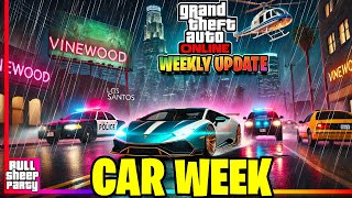 FOR CAR GUYS ONLY  GTA Online WEEKLY UPDATE  Discounts Bonuses Free Cars Rewards in GTA 5 [upl. by Gaelan667]