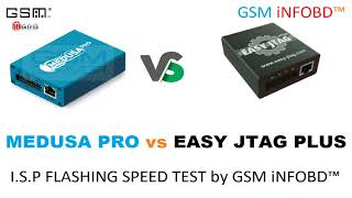 Medusa Pro vs Z3X Easy Jtag Plus ISP FLASHING SPEED TEST by GSM iNFOBD™ [upl. by Benia217]