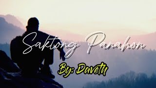 Daveth Saktong panahon Lyrics Video [upl. by Borreri]