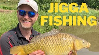 JIGGA FISHING FOR F1s  LINDHOLME LAKES BAGGING SESSION [upl. by Llehsram]