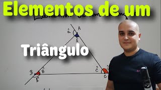 Elementos de um triângulo [upl. by Bhatt]