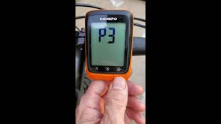 COOSPO Bike Computer Wireless GPS Cycling Computer GPS Bike Tracker Review Good quality very accu [upl. by Liz808]