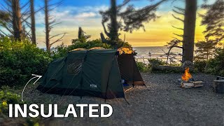 The BEST Campsite I Have Stayed At In My Crua Tri INSULATED Tent [upl. by Garfinkel]