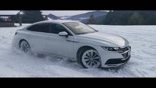 VW ARTEON  Car Cinematic  Winter  Drifting [upl. by Drawoh]