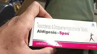 aldigesic  spas tablet use [upl. by Aleakam122]