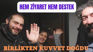 ŞEHİRDEN KÖYE GÖÇE KAAN VE GİZEME DESTEĞE GİTTİM [upl. by Heiner]