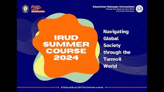 IRUD Summer Course 2024  Day 3 [upl. by Eillim]