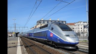 Cabride en TGV DUPLEX entre ARRAS et LILLE EUROPE [upl. by Nogras]