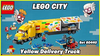 LEGO 60440 Yellow Delivery Truck Build amp Review  Detailed Assembly and Honest Opinion [upl. by Esiuqcaj]