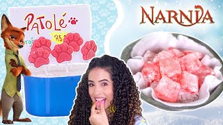 COMIDINHAS DE FILME PATOLÃ‰ DE ZOOTOPIA amp MANJAR TURCO NARNIA  Paula Stephania [upl. by Tenay]