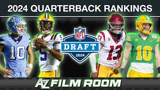 Ranking Every QB in the 2024 NFL Draft [upl. by Torras719]