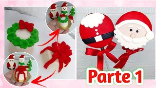 DOCES PERSONALIZADOS DE NATAL  PARTE 1 [upl. by Eilyab]