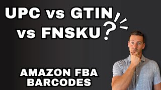 Amazon FBA Barcodes Explained [upl. by Aek474]