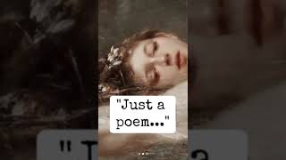 Why are you crying Its just a poem poetrybook poetry poetrycommunity booktube readers [upl. by Nuoras]