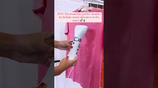 The Conair Power Steam Dual Voltage Travel Steamer and the thehomeedit Travel BFFs Find amazon [upl. by Latnahs]