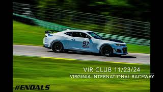 Camaro ZL1 1LE at Virginia International Raceway Full Course [upl. by Samuela]