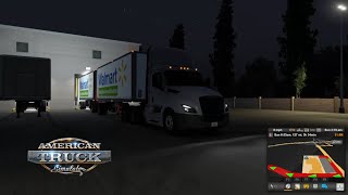 Transporting Waste Paper From Everett To Port Angeles In American Truck Simulator [upl. by Auqkinahs]