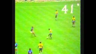 Gol de Carlos Alberto em 1970 com narração do rádio  Brasil 4  1 Itália [upl. by Cadel496]