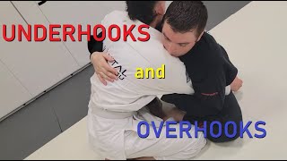 BJJ Dictionary Underhooks and Overhooks [upl. by Arnold]