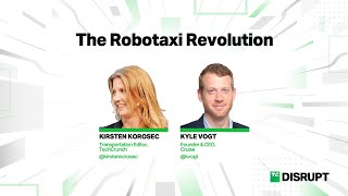 Cruise CoFounder Kyle Vogt on the Robotaxi Revolution  TechCrunch Disrupt 2023 [upl. by Ramu486]