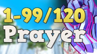 Runescape 3  199120 Prayer Guide 2023 – up to 20m xphr [upl. by Nylaras]