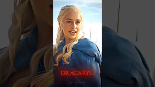 Dracarys 🔥 🐉 Daenerys Targaryen edit shorts  Gameofthrones gameofthrones daenerystargaryen [upl. by Narih87]