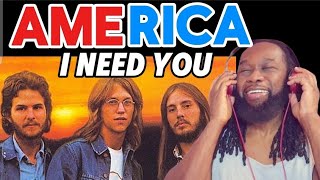 AMERICA I need you REACTION  The song is too beautiful for words First time hearing [upl. by Lerim]