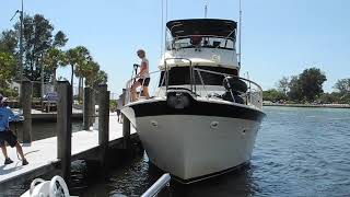 Hatteras 48 LRC Venice FL [upl. by Ocinemod]