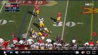 Allen Lazard Size Contested Catch Ability and Technical Proficiency [upl. by Yhtomot]