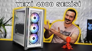 Corsair Sözümüzü Dinlemiş iCUE 4000X RGB Kasa İncelemesi [upl. by Legir389]