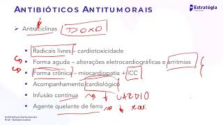 Farmacologia dos Antibióticos Antitumorais [upl. by Kassab]