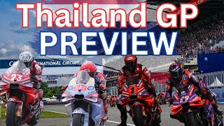 2024 Thailand MotoGP Race Preview  Motogp News 2024 [upl. by Lleret586]