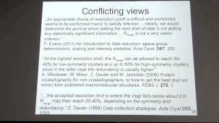 Lecture 3 CC  Linking crystallographic model and data quality [upl. by Sherard]