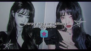 warpy style transitions 4  videostar [upl. by Nrek]