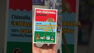 Chlorella for weight management  Sun Chlorella Benefits weightmanagement [upl. by Debora254]