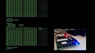 Hopper 6502 A file system on the serial EEPROM [upl. by Cinelli]