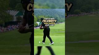 Top 15 Best Celebrity Golf Shots  Part 1 [upl. by Anizor]