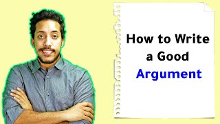 how to write an argumentative essay مترجم بالعربى [upl. by Sidnee]